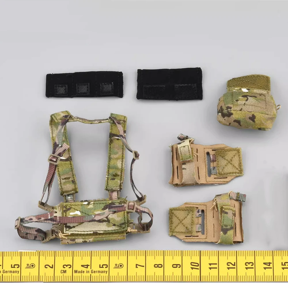 Easy&Simple ES 26063 US. 10th SFG Special Force Group Mini Toys Model Hang Chest Vest Bag Medal For 12