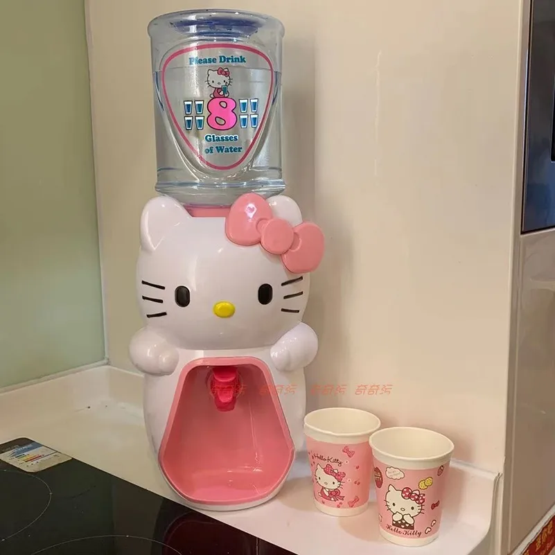 Hot Kitty Water Dispenser Mini Leuke Desktop Thuis Slaapzaal Kinderen Cartoon Kantoor Cadeau Voor Kinderen Woondecoratie Ornament