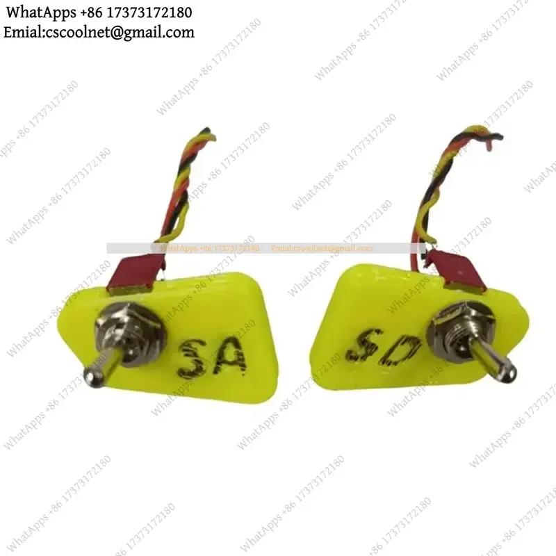 1 Pair Toggle Switch Kit Button to Lever SA SD Adapter Compatible for Radiomaster Pocket RC Remote Controller