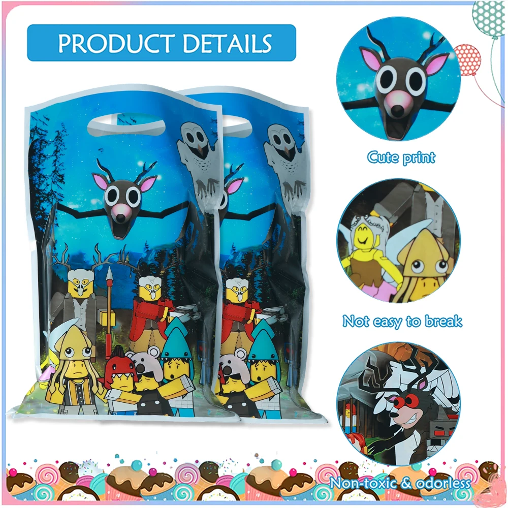 Roblox Verjaardagstassen Feesttassen 99 Nachten In Het Bos Buitzak Verjaardagsfeestje Benodigdheden Decoraties Meisje Cadeau Feestartikelen