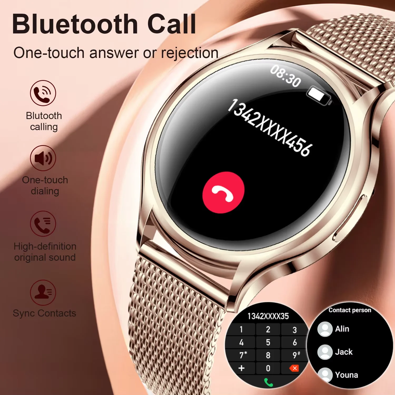 Women's Smart Watch Sleep Heal - Smartwatch Angelo Watches review and price