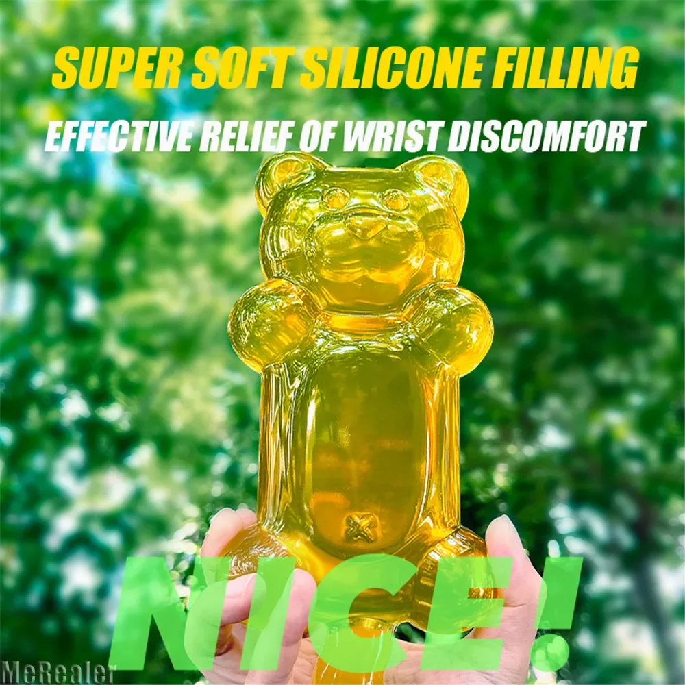 

Коврик для мыши в форме медведя Jumbo Gummy, защита на запястье, нескользящая защита, поддержка рук, настольный ноутбук, коврик для мыши, подставка для запястий