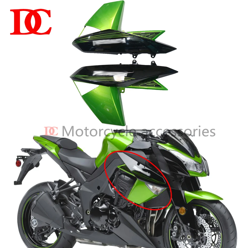 Front Turn Signal Fairing Radiator Side Guard For Kawasaki Z1000 2010 2011 2012 2013 Front Upper Side Panel Cover Fairing