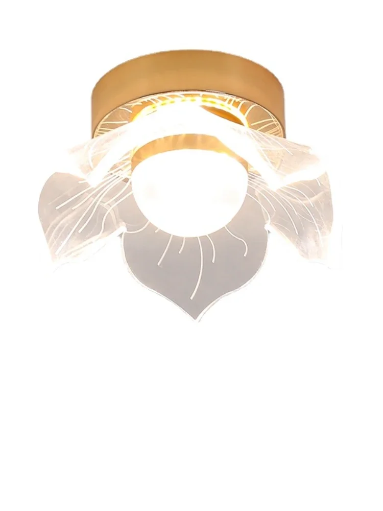 Modern simple bedroom bed small wall lamp Nordic creative light luxury high sense living room background wall lamps