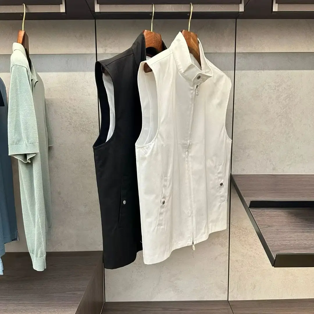 

Italian, old money style light luxury 25 early autumn casual vest jacket