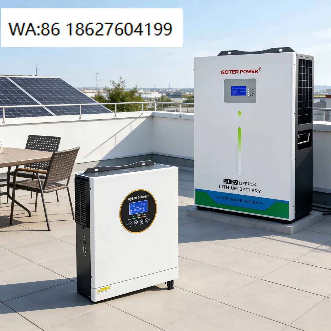 Standard Intelligent  5500W 48V GES-5.5K48M100-450 Hybrid Solar Split Phase Inverter Supports WiFi Remote Monitoring