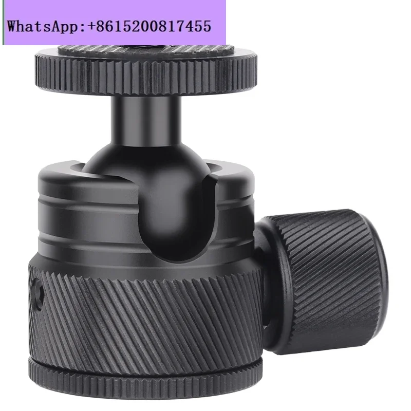 C19 aluminum alloy mini spherical pan tilt camera micro single phone fill light tripod monopod