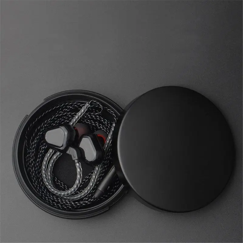 Metal Aluminum Alloy In-ear Earphone for Case Hard Waterproof Portable Storage Bag Box for Earphones Headset Accessories