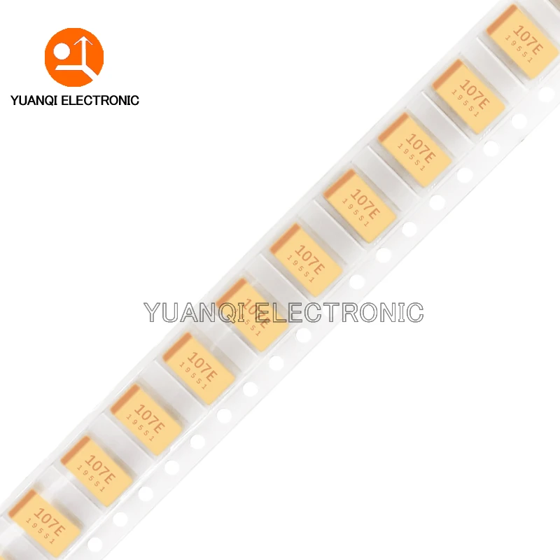 10pcs Type E 7343-43 100UF 1000UF SMD tantalum capacitor 6V 25V 107 108