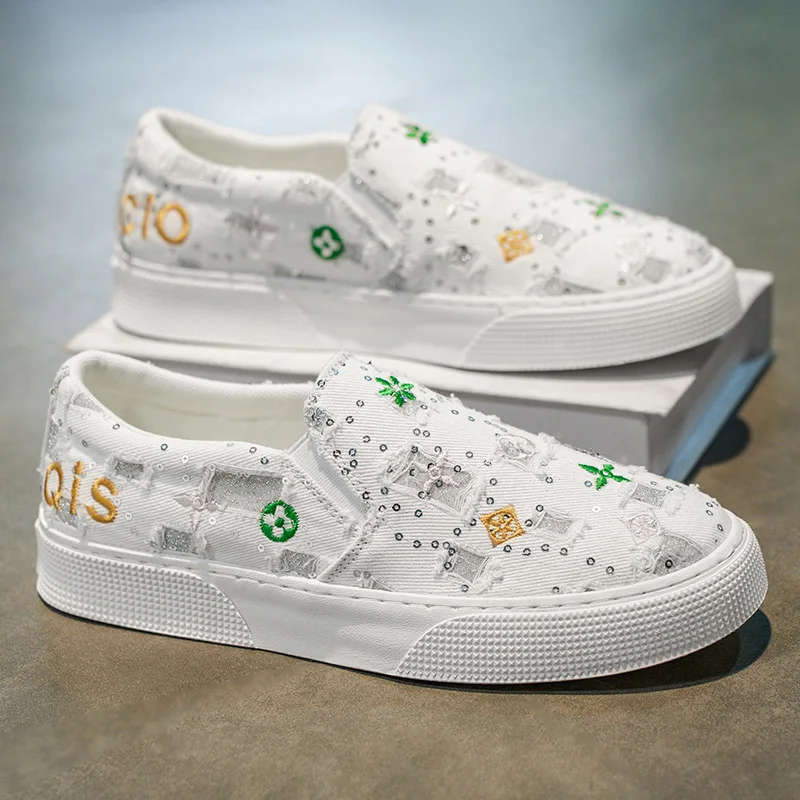 

MODX новая летняя дышащая повседневная парусиновая обувь на одну ногу