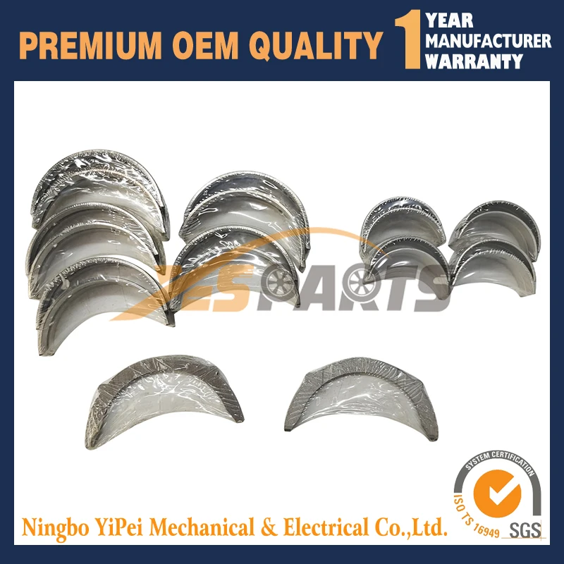 

Metal Kit for KUBOTA V2607 STD (main bearing+con-rod bearing+thrust washer)