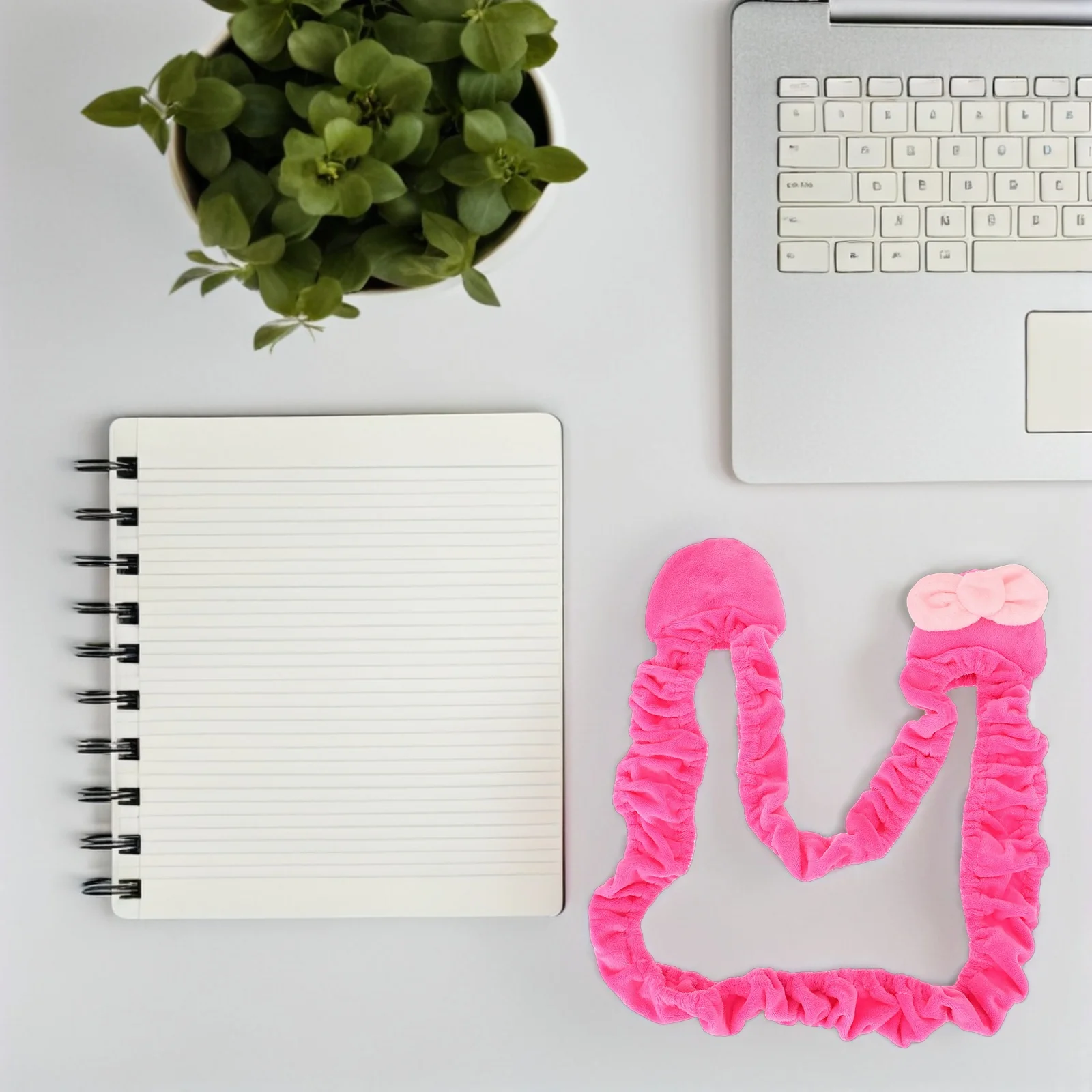 

1pc Computer For Inch Lovely Monitor Monitor Elastic Dust Cover Cat Ear Design Lovely Decoration Cover For Desktop Pc