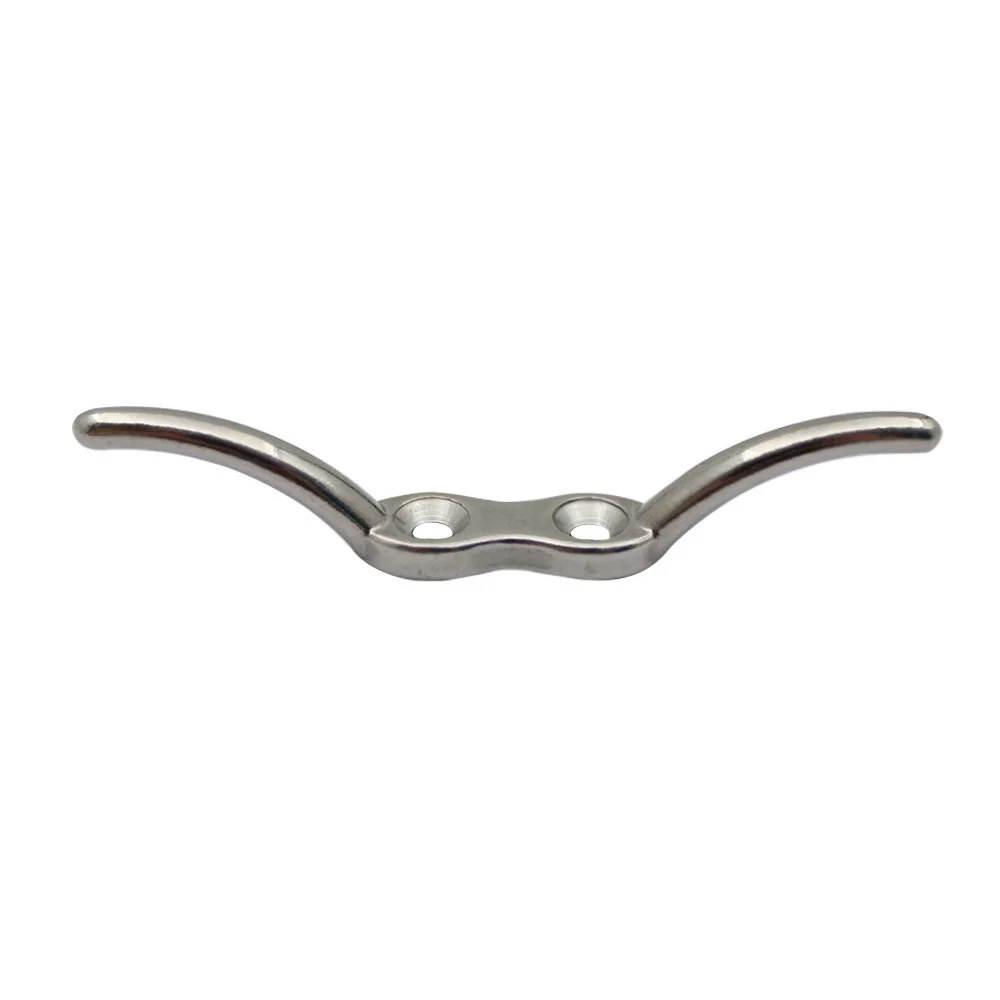 1 Piece Stainless Steel Window Blind Cleat Metal Cord Cleat Hook Curtain Rope Holder Tie Down Cleat for Window Shutter
