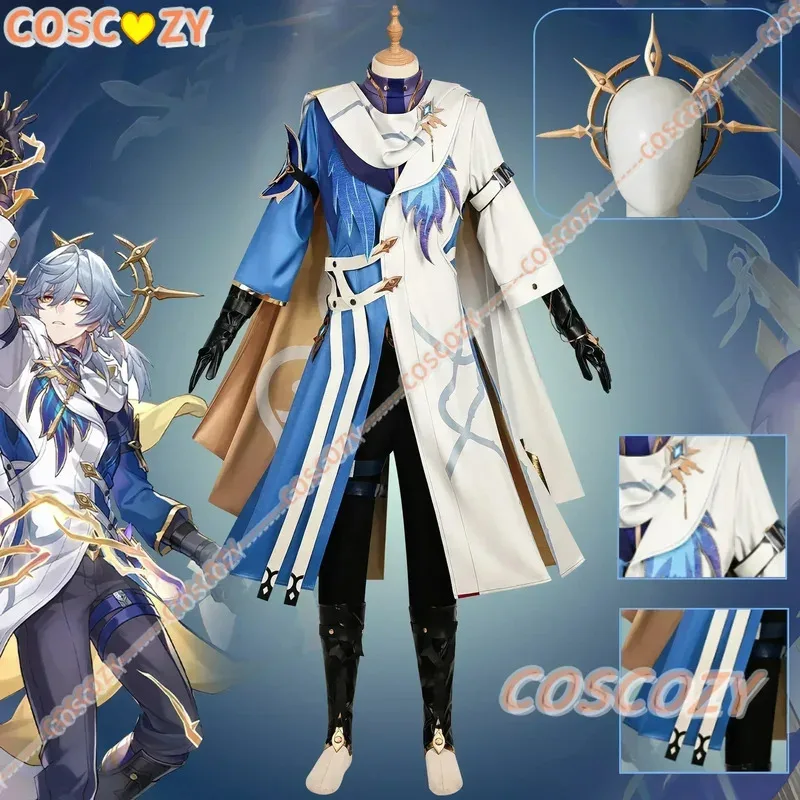 حديثا الأحد تأثيري حلي شعر مستعار لعبة هونكاي: ستار السكك الحديدية تأثيري الدعائم اكسسوارات الأحد زي شعر مستعار غطاء الرأس ملابس عيد الميلاد