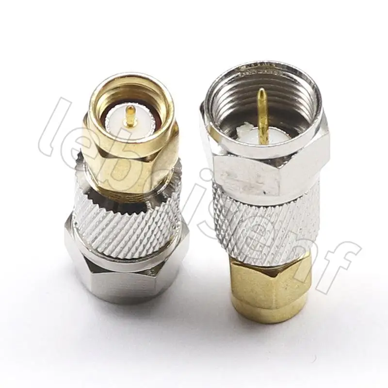 F male to SMA male SMAJ/FJ high frequency adapter copper SMA male to F male radio frequency adapter F adapter