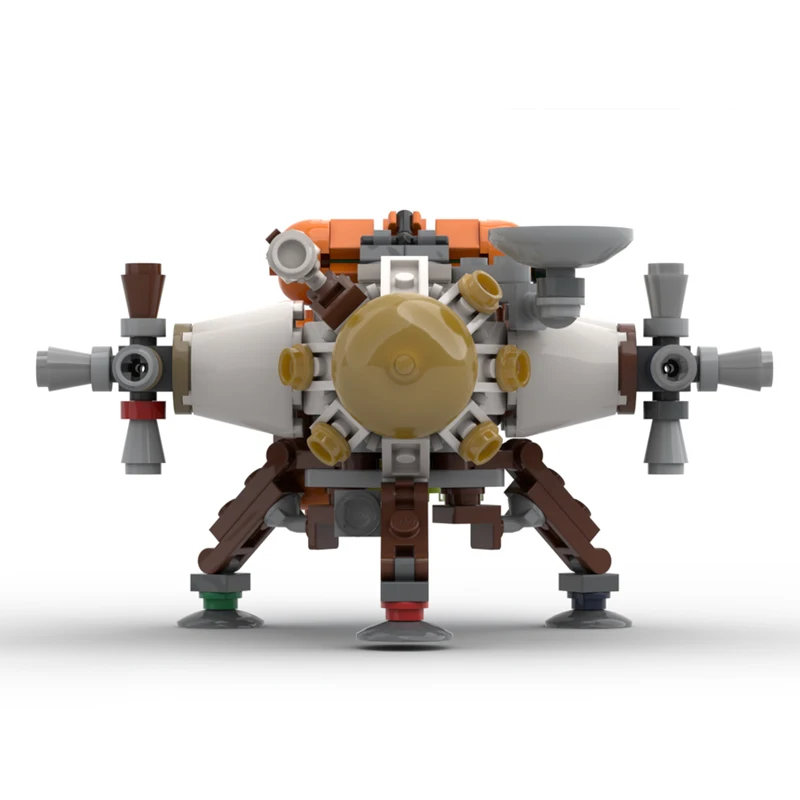 172 pçs MOC-223245 wilds 5th exterior aniversário navio bloco de construção modelo tijolo conjunto criativo decoração desktop crianças presentes diy