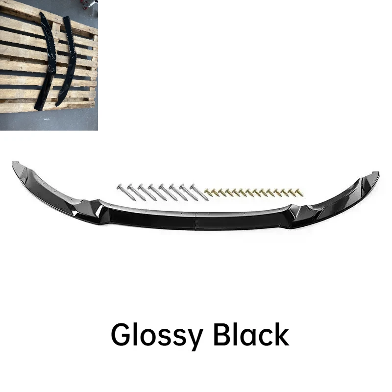 CS StyleFront Bumper Lip Splitter Diffuser Spoiler voor BMW M3 F80 M4 F82 F83 2015-2020 Auto Accessoire Lagere Bumper Guard