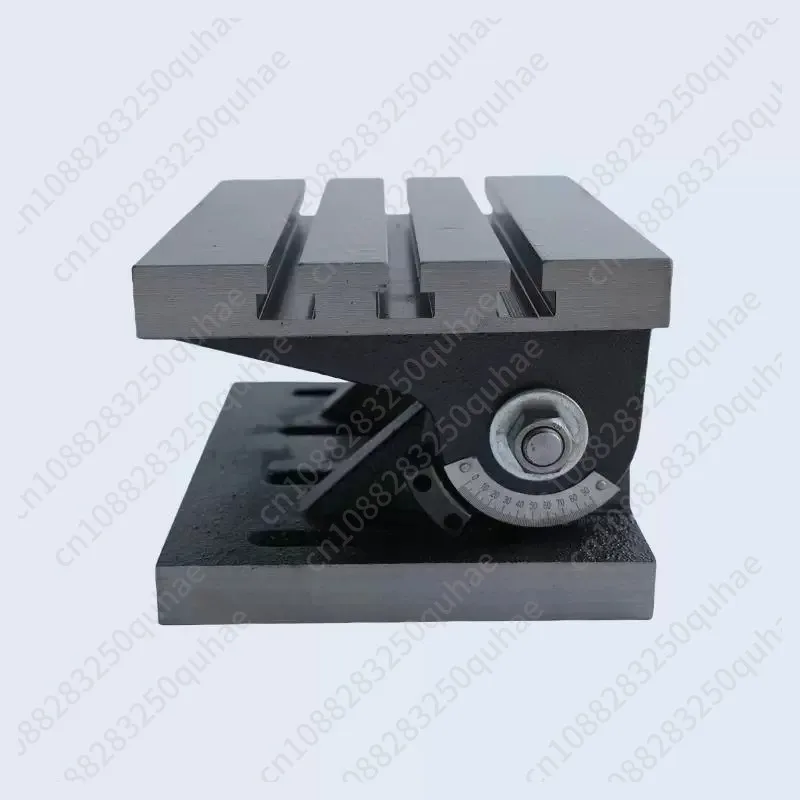 Angle Adjustable Tilting Worktable, Inclinable Milling Machine Table 7/10/12/15 Inch Optional