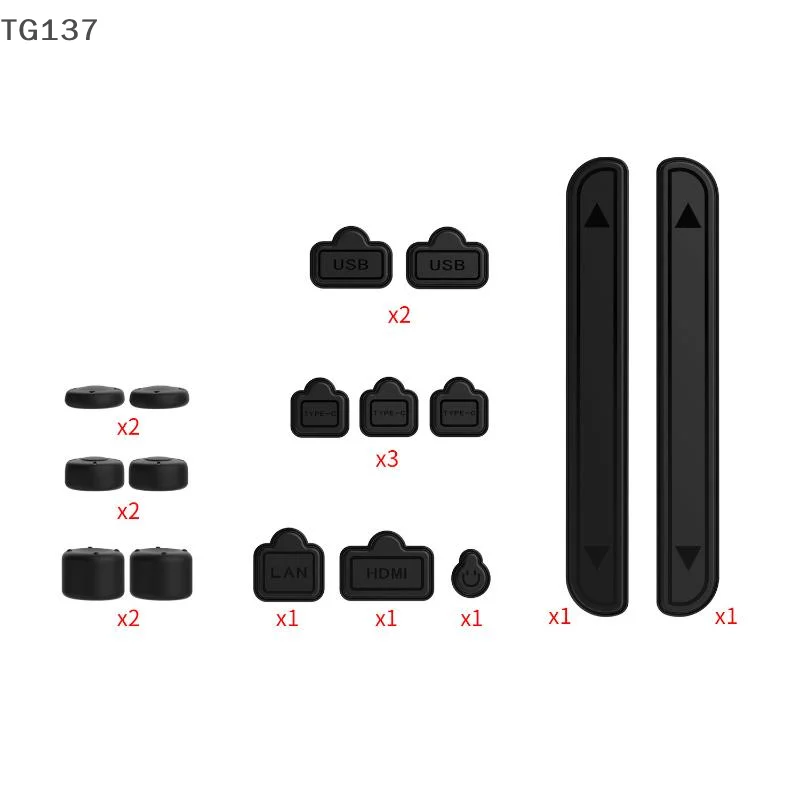 16Pcs Dust Plug And…