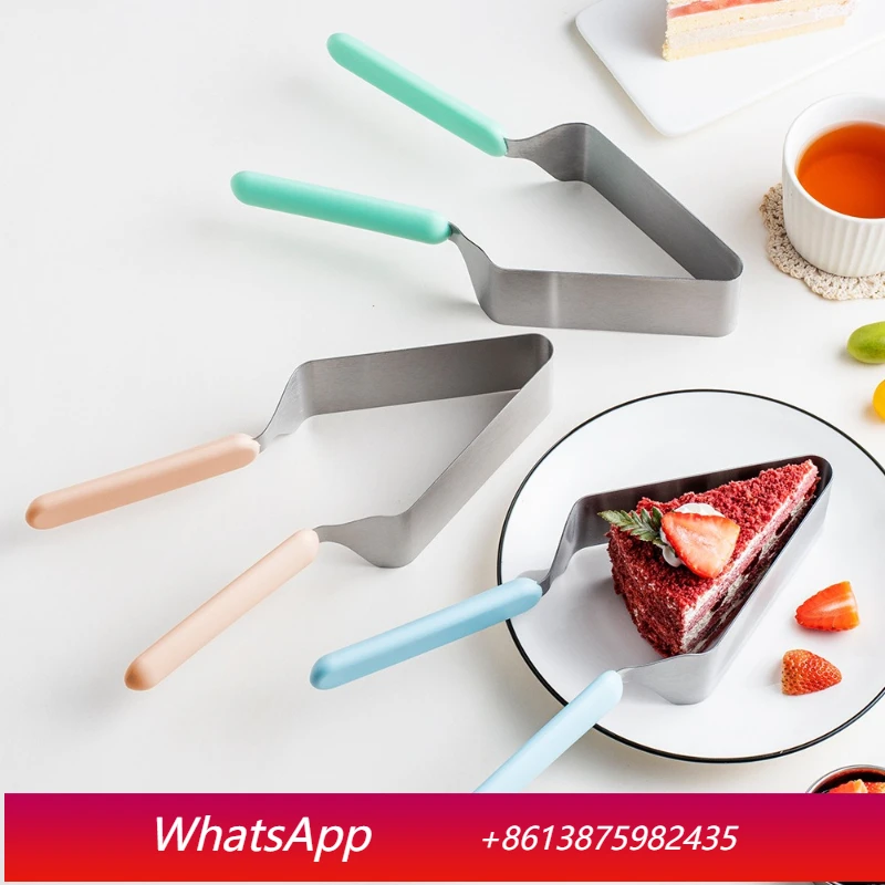 

LLMM Stainless Steel Cake Splitter Triangle Cake Transfer Clip