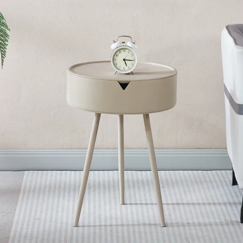 

Simple Modern Bedroom Bedside Table Rental Room with Bed Side Table Storage Small Table Tea Table Coffee Table By The Sofa