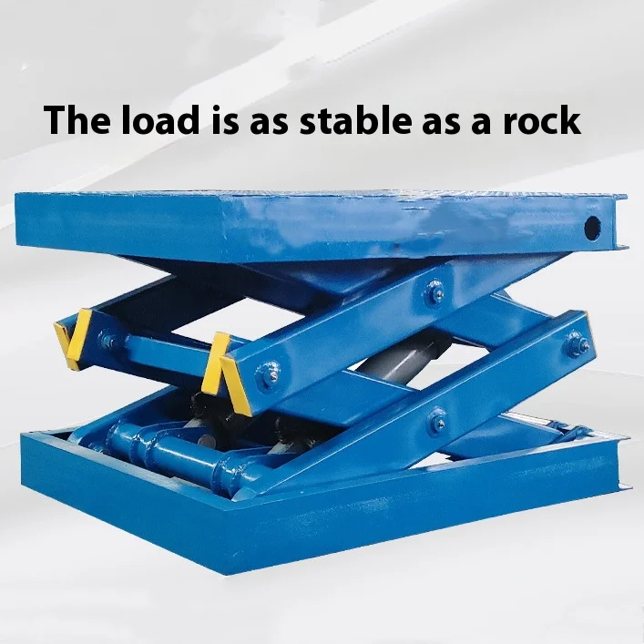 New Style Hot Selling Efficient Lifting Platform With Limit Switches And Guardrails For Safe Operation