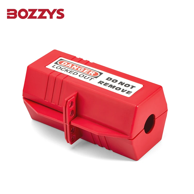 BOZZYS Industrial Electrical Waterproof Large Socket Plug Lockout Box Device for Block Access Power Switch During Maintenance