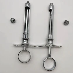 Stainless Steel Dental Aspirating Syringe Dentist Injector Surgical Instrument Tool Dental Supplies