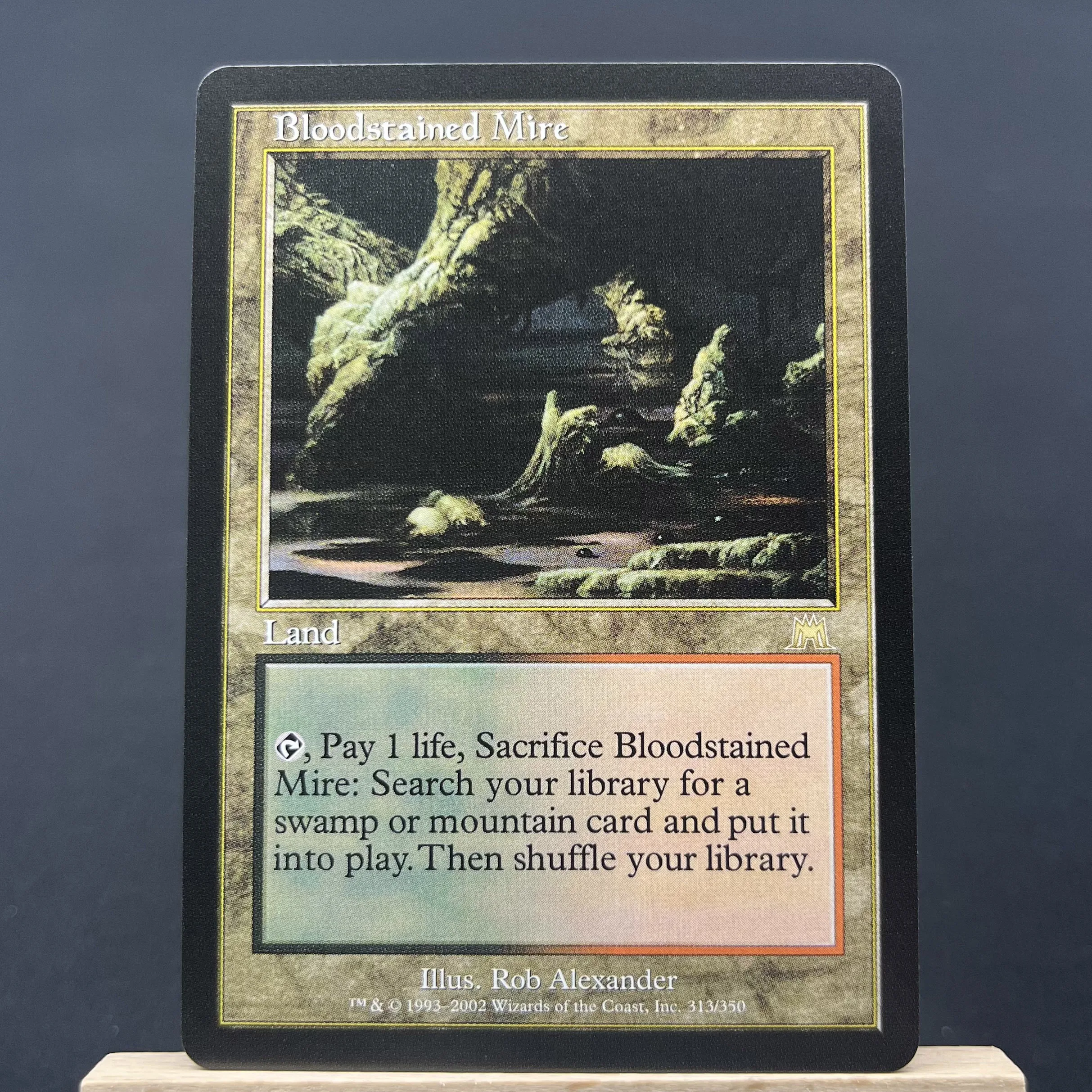 Beta MIX1-Ⅰ02 Tcg cards proxy German magical Black Core the shock lands fetch lands hallowed fountain godless shrine gather