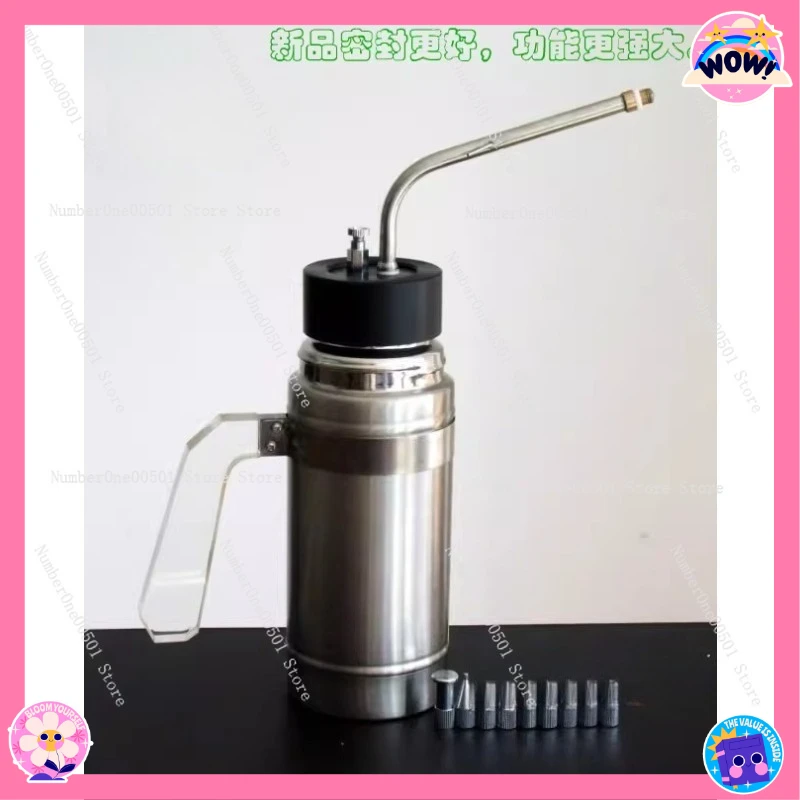 

Пистолет для криотерапии жидким азотом 500 мл с 9 насадками для удаления бородавок, родинок и кожных новообразований