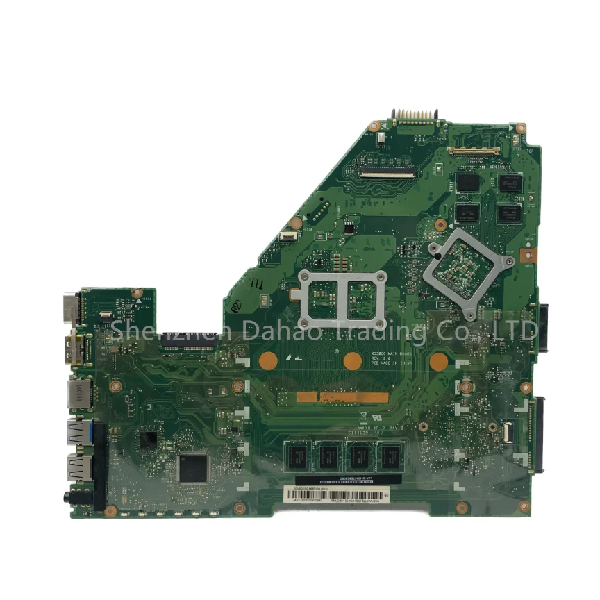Imagem -03 - Placa-mãe Portátil para Asus X550cc Rev 2.0 X550c X550v Y581c X550cl X550vb i3 i5 i7 Cpu N14m-ge-s-a2 Gt720m 2g 4gb de Ram