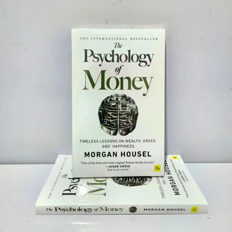 Les livres sur la psychologie de l'argent pour adultes, leçons intemporelles sur la richesse, la cupidité, le bonheur, livres d'affaires..