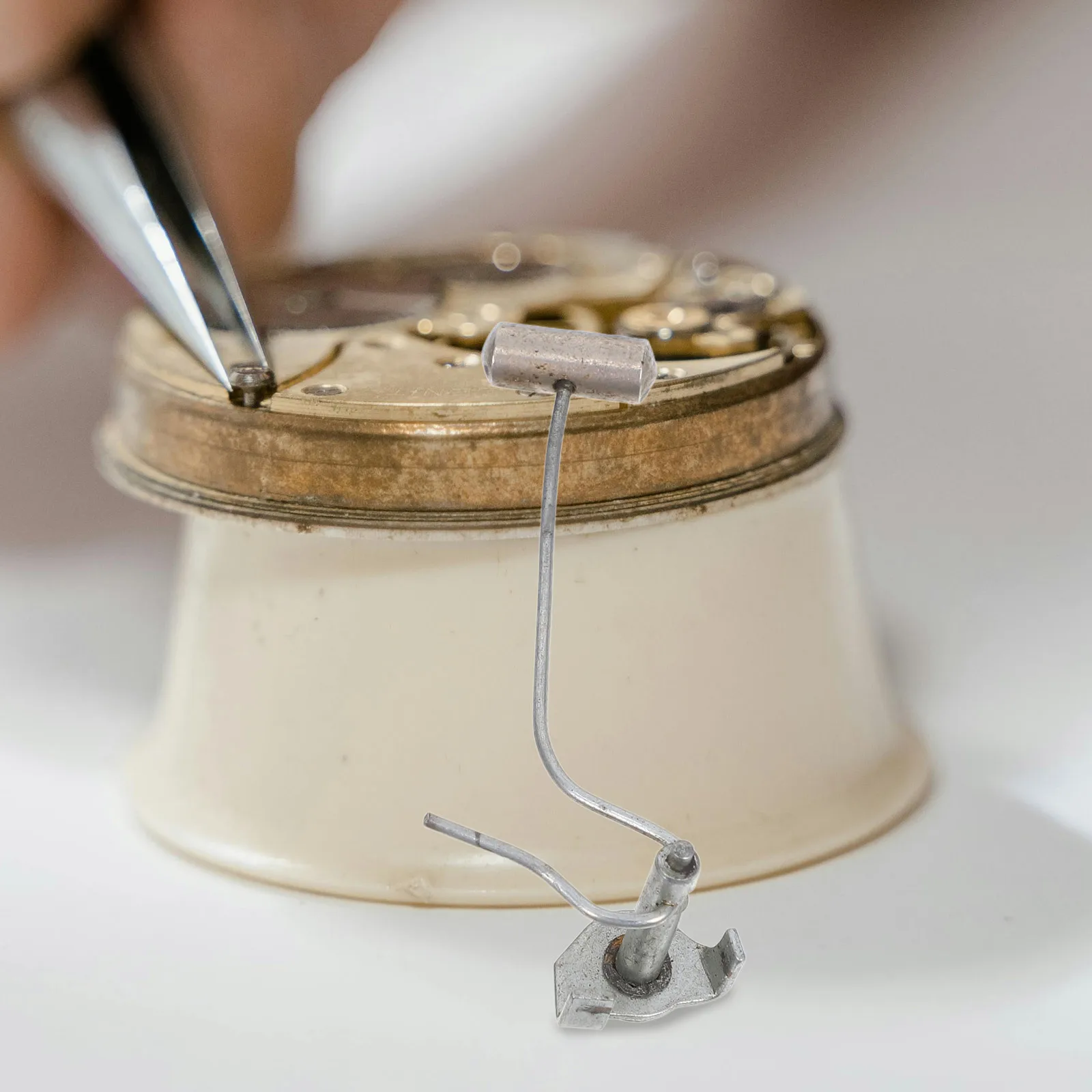 

Mechanical Alarm Parts Iron Replacement For Vintage Wall Sturdy Alarm Clock Accessories Clock Supply