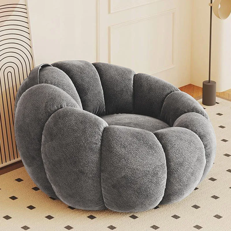 Funda Classic Bean Bag Sofas Mid Century Modern Quilted Living Room Sofas Curved Minimalista Salas Muebles Prefabricated House