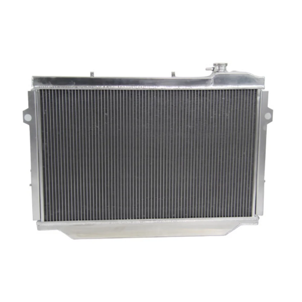 for Toyota Landcruiser HDJ80 HZJ80 4.2L DIESEL (1HZ/1HD) 3 Row Aluminum Radiator 1990-1997 - view 2