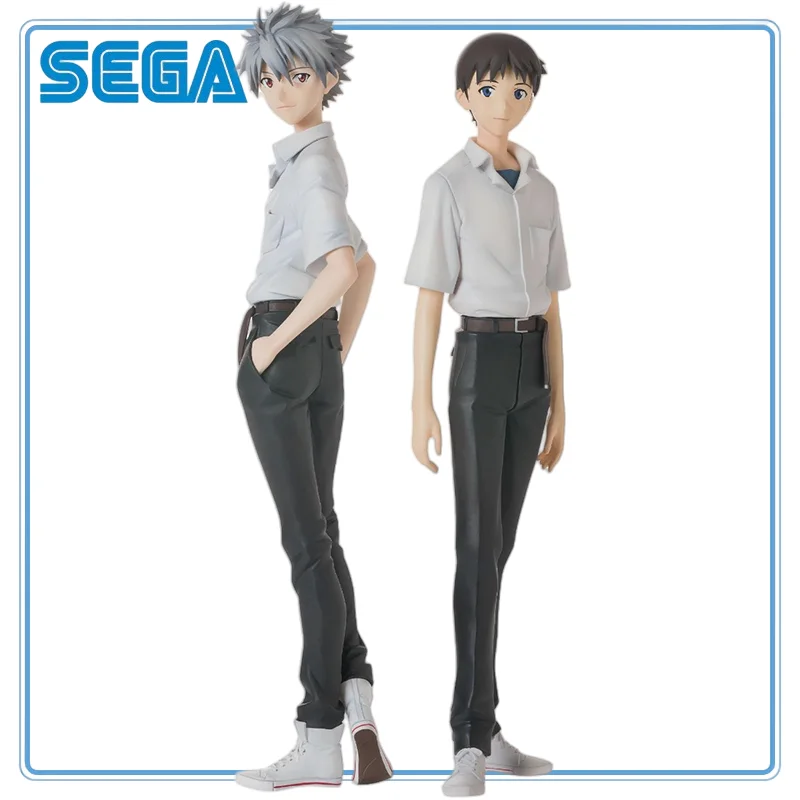 

【100%Authentic】SEGA Original Evangelion Shin Gekijouban Ikari Shinji High Premium Figure Seifuku Ver. Anime Cartoon Gifts Toys