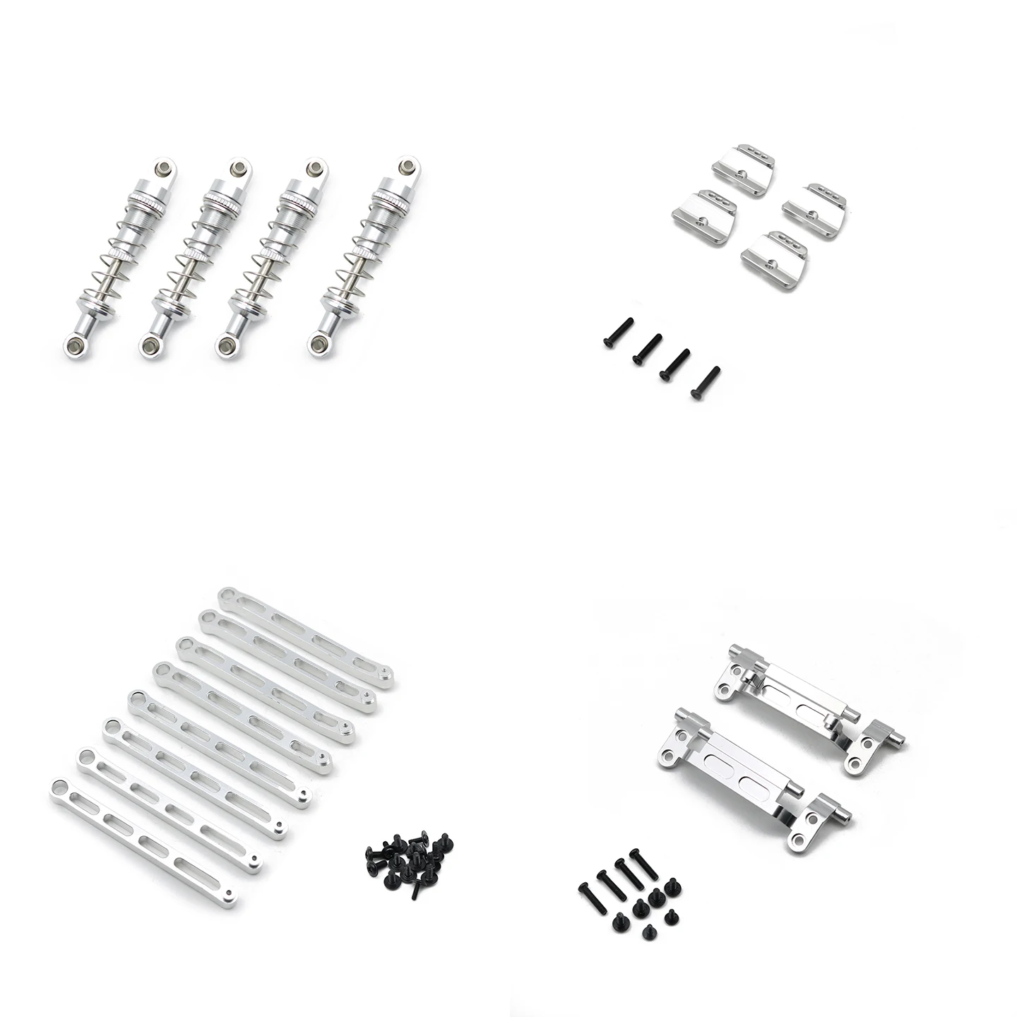 MN78 MN168 MN300 รถบังคับวิทยุ อุปกรณ์ตกแต่งโลหะ ชุดดัดแปลง โช้คอัพไฮดรอลิก ขายึด คันเชื่อมต่อ ชุดเกียร์พวงมาลัย
