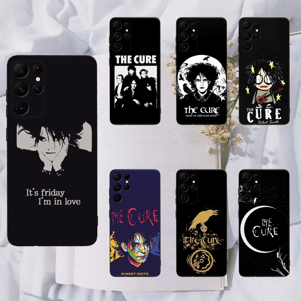 The Cure Robert Smith Phone Case For Samsung Galaxy A20,A21s,A22,A31,A32,A52,A53,A72,73,A80,A91 Soft Black Cover