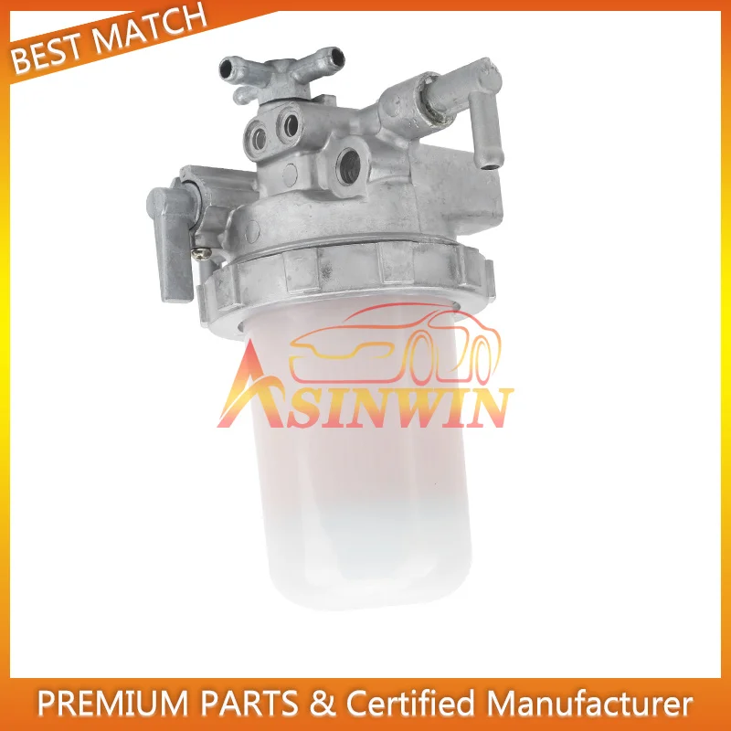 129100-55621 Oil Water Separator Assembly Tubes For Yanmar 94/88 Komatsu Excavator  Fuel Filter Assembly