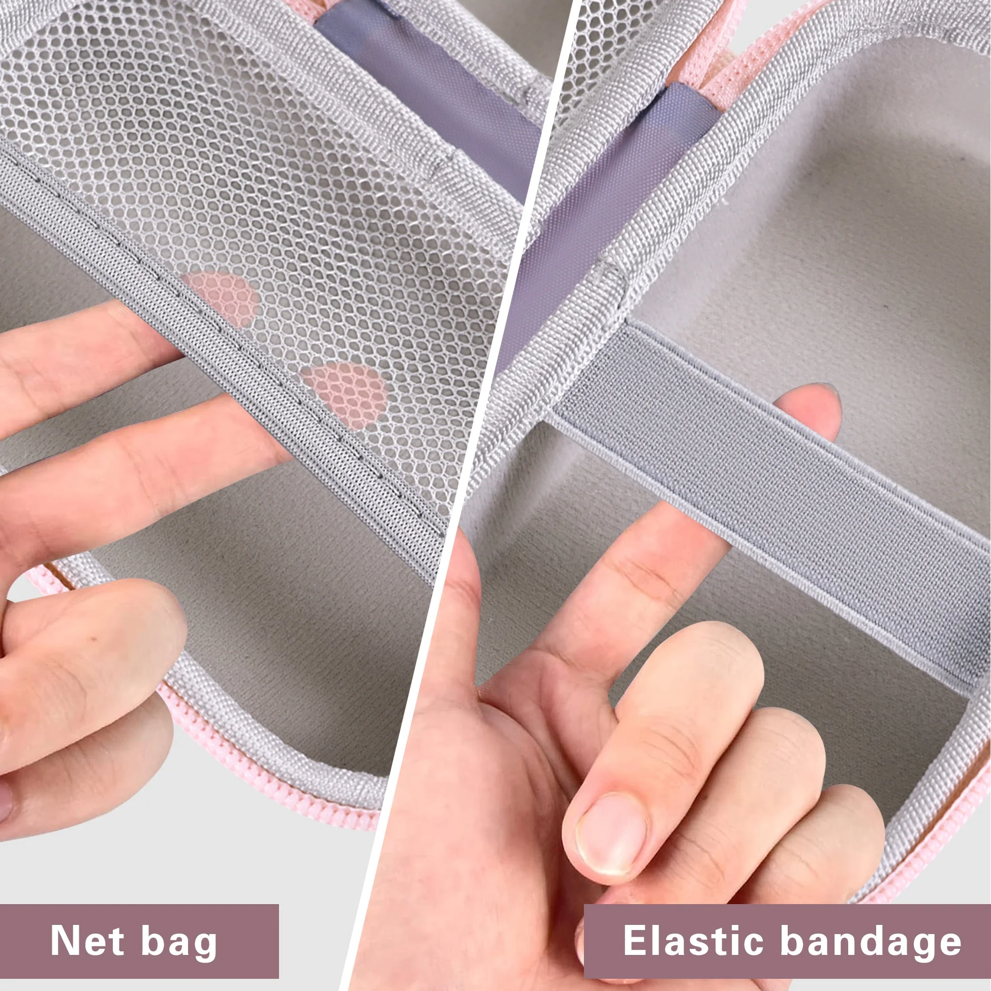 Compact Digital Camera Case Hard EVA Travel Storage Bag Shockproof Protective Carrying Pouch with Mesh Pocket for Outdoor Travel image 3
