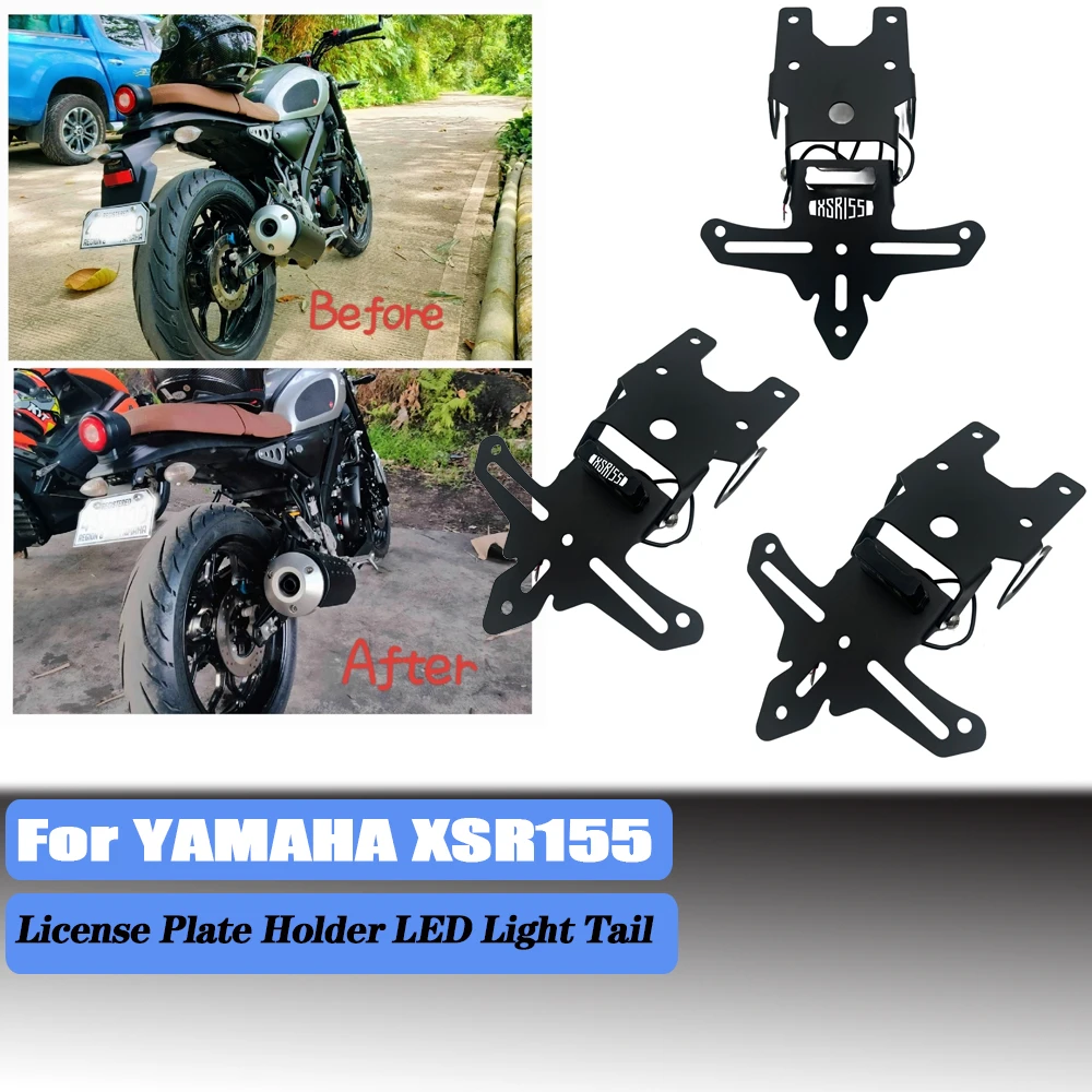 Accessori moto Per YAMAHA XSR155 XSR 155 2019 2020 2021 2022 Portatarga HA CONDOTTO LA Luce Tail Tidy Fender Eliminator