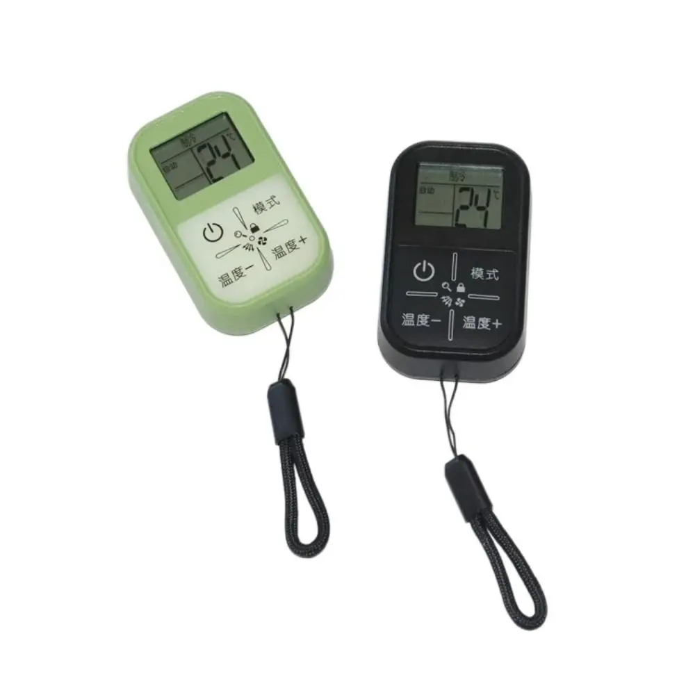 Climatiseur en plastique, télécommande, noir, vert, tout modèle de marque, panneau de commande à distance, Mini accessoires de climatisation