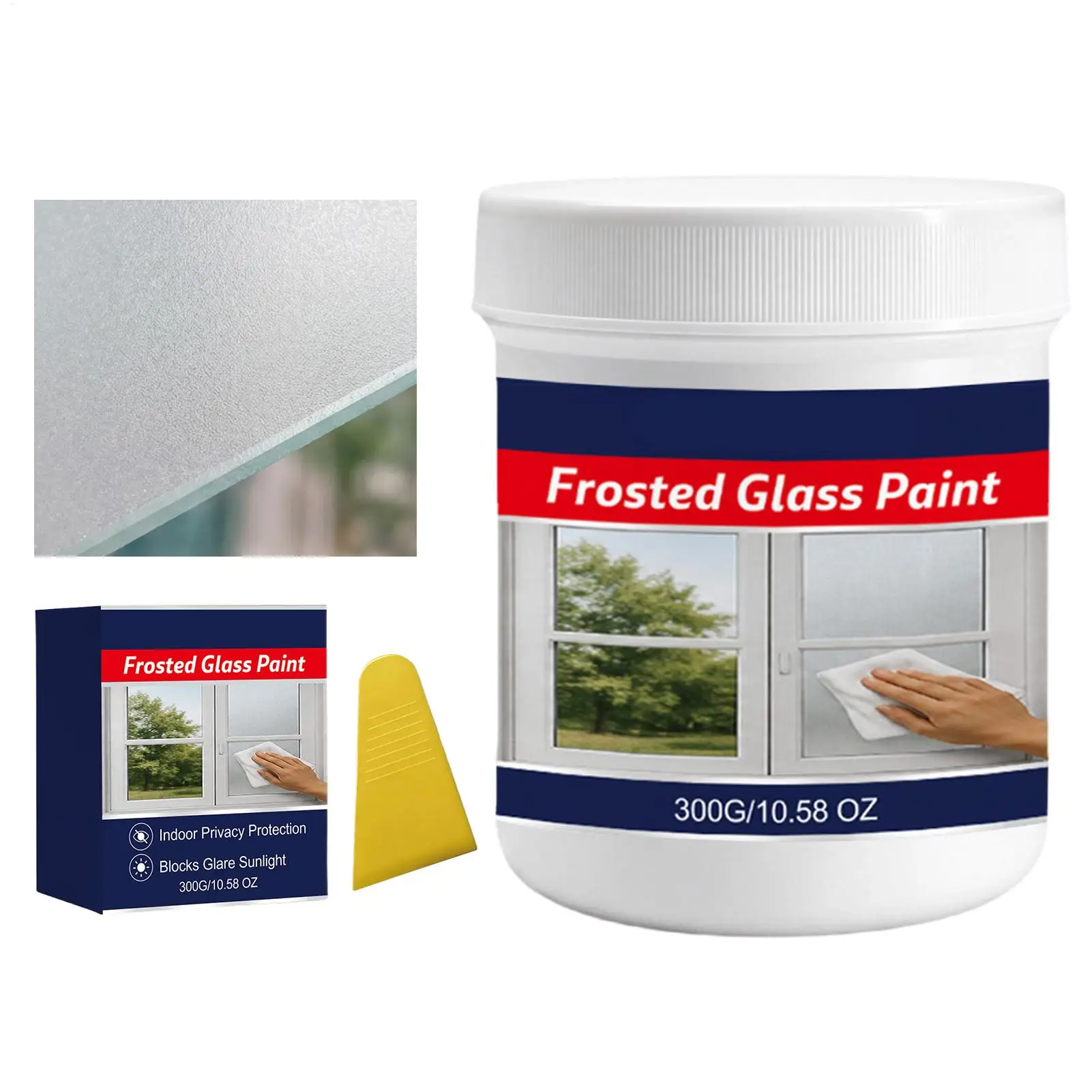 110G Anti-Peeping Frosted Glass Paint Privacy Protection Coating with Strong Adhesion for Windows And Doors