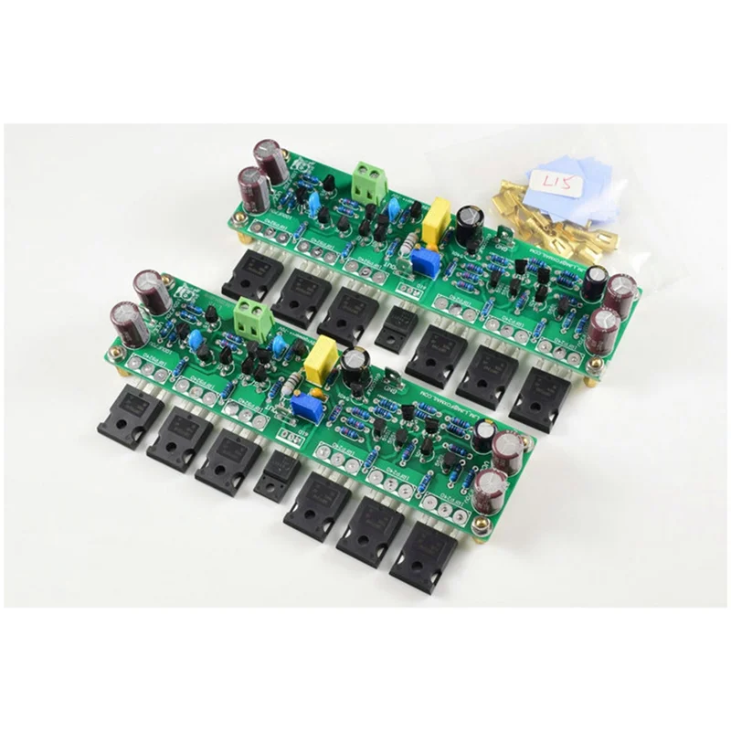 2Pcs L15 FET Power Amplifier 2 Channels 3 Pairs IRFP240 IRFP9240 150W 8R ,300W 4R, 600W 2R(A)