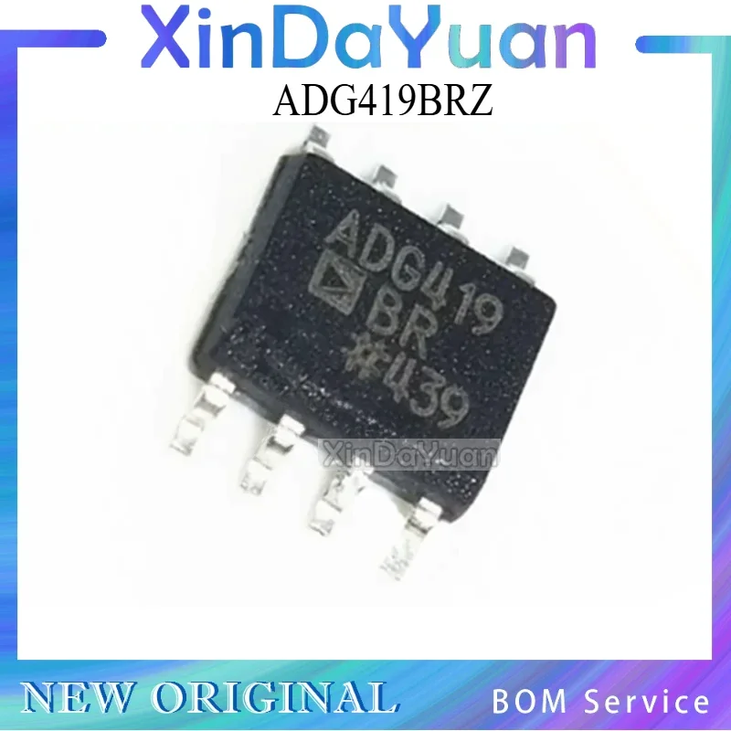 5 pcs ADG419BRZ ADG419BR  SOP-8  Analog Switch/multiplexer