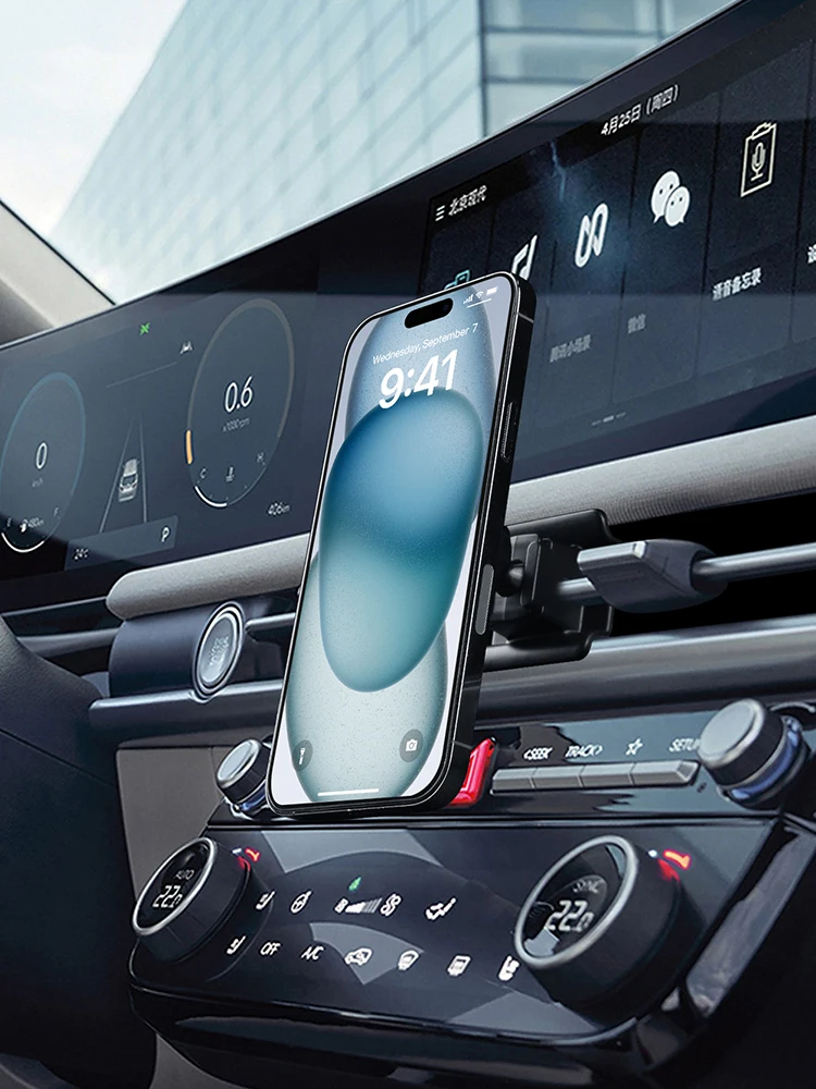 Do Hyundai Tucson NX4 2025 2026 2027 Magnetyczny uchwyt samochodowy na telefon Uchwyt na telefon do Tucson Uchwyt samochodowy na telefon — 2
