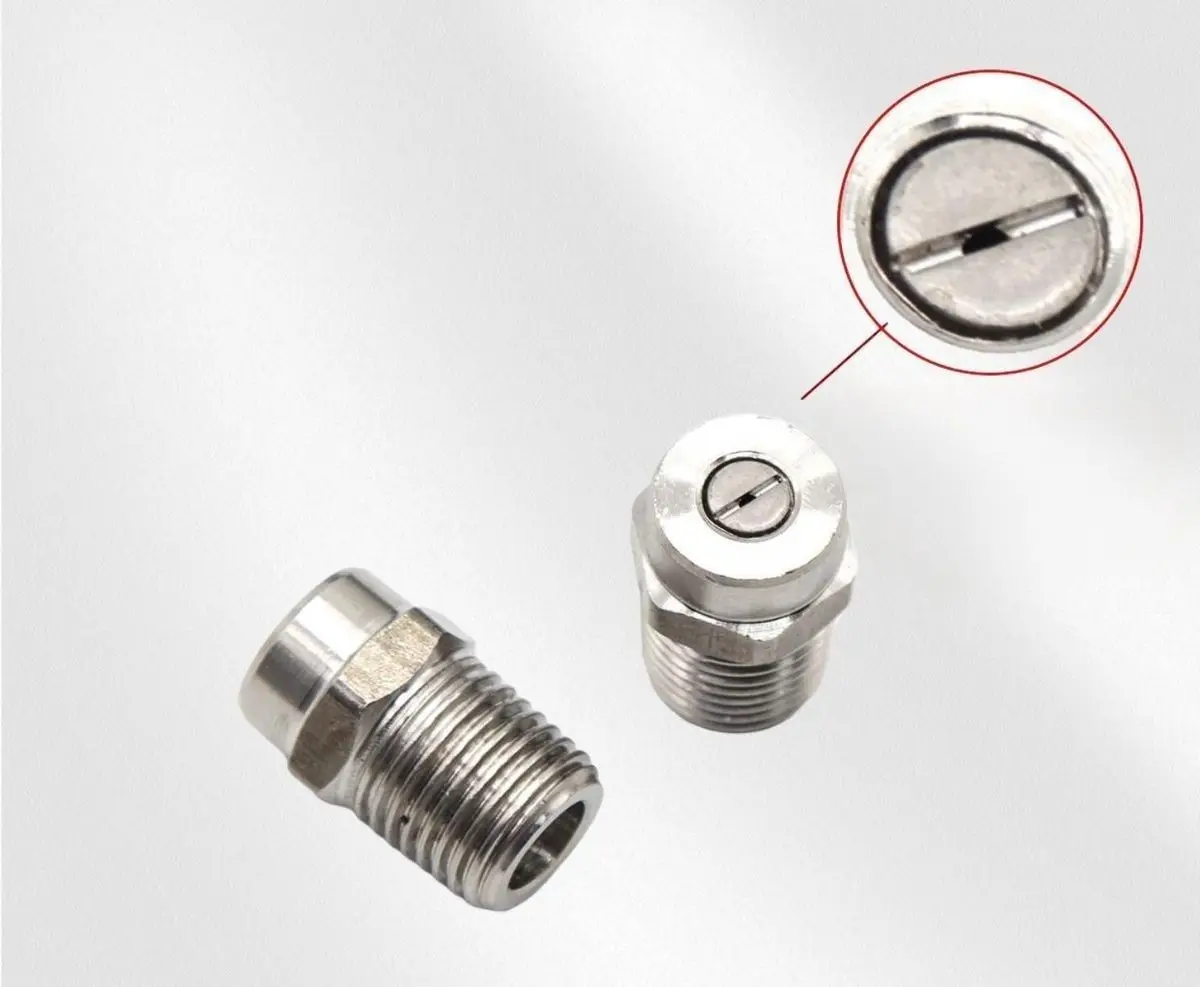 Screw Type Spray Nozzle 1/4 Thread Pressure Washer Nozzle Jet Wash Spray Head for Car Washing Garden Irrigation Cleaning Tools