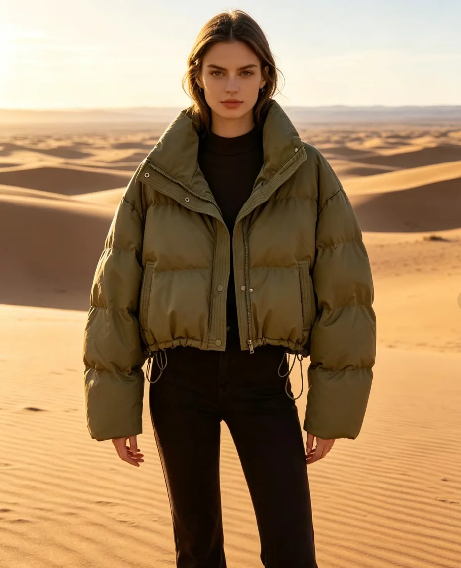 Women Winter Short Cotton Jacket Pu Leather Cotton Coat 2026 New Loose Stand-Up Collar Bread Coat  Loose Short Parkas Coat