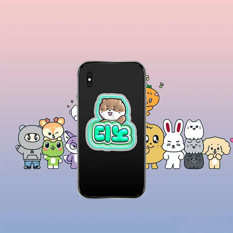 Popular Korean idol boy acrylic doll phone holder album Love Money Fame cartoon cute image JOSHUA HOSHI peripheral fans gifts