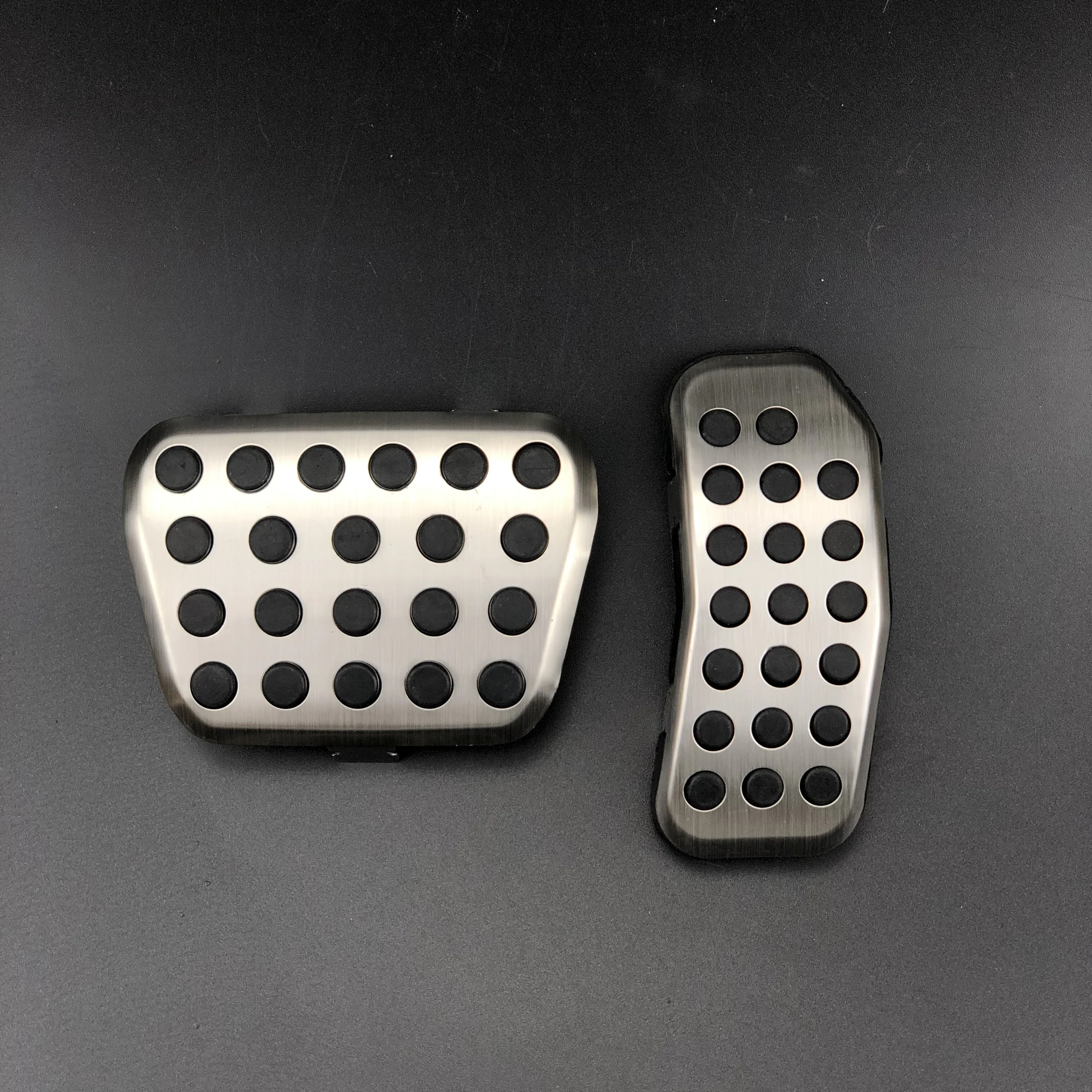 Car Accessories Stainless Steel  Pedal Pads Cover Case For Ford Fiesta Ecosport B-MAX for Mazda 2 2007-2014